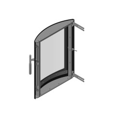 Dveře topeniště TUDELA 